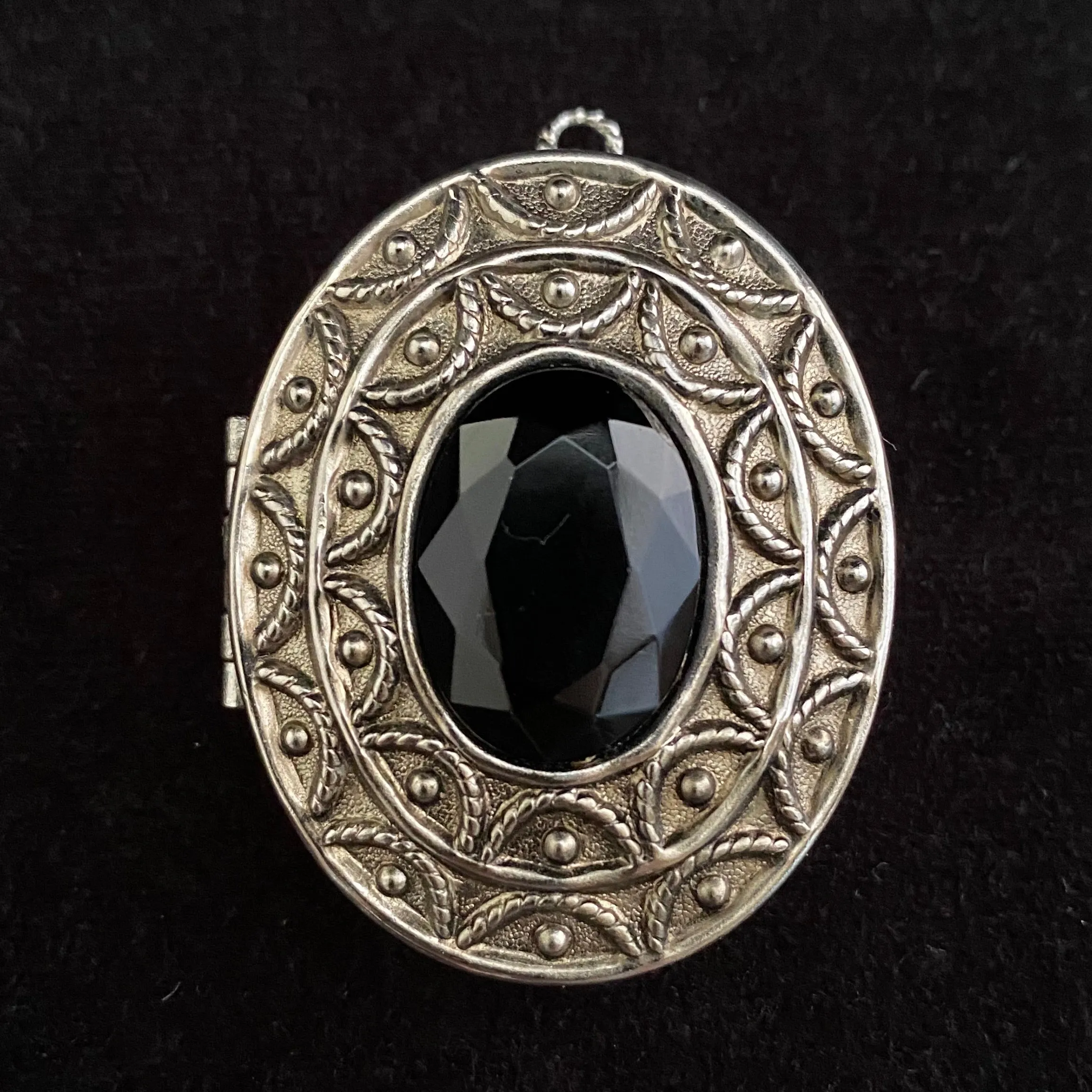 1966 Avon Solid Perfume Brooch/Locket