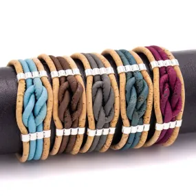 5units Twisted and Knotted Bracelet for Women Br-463-mix-5