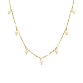 Dripping Pearl Necklace