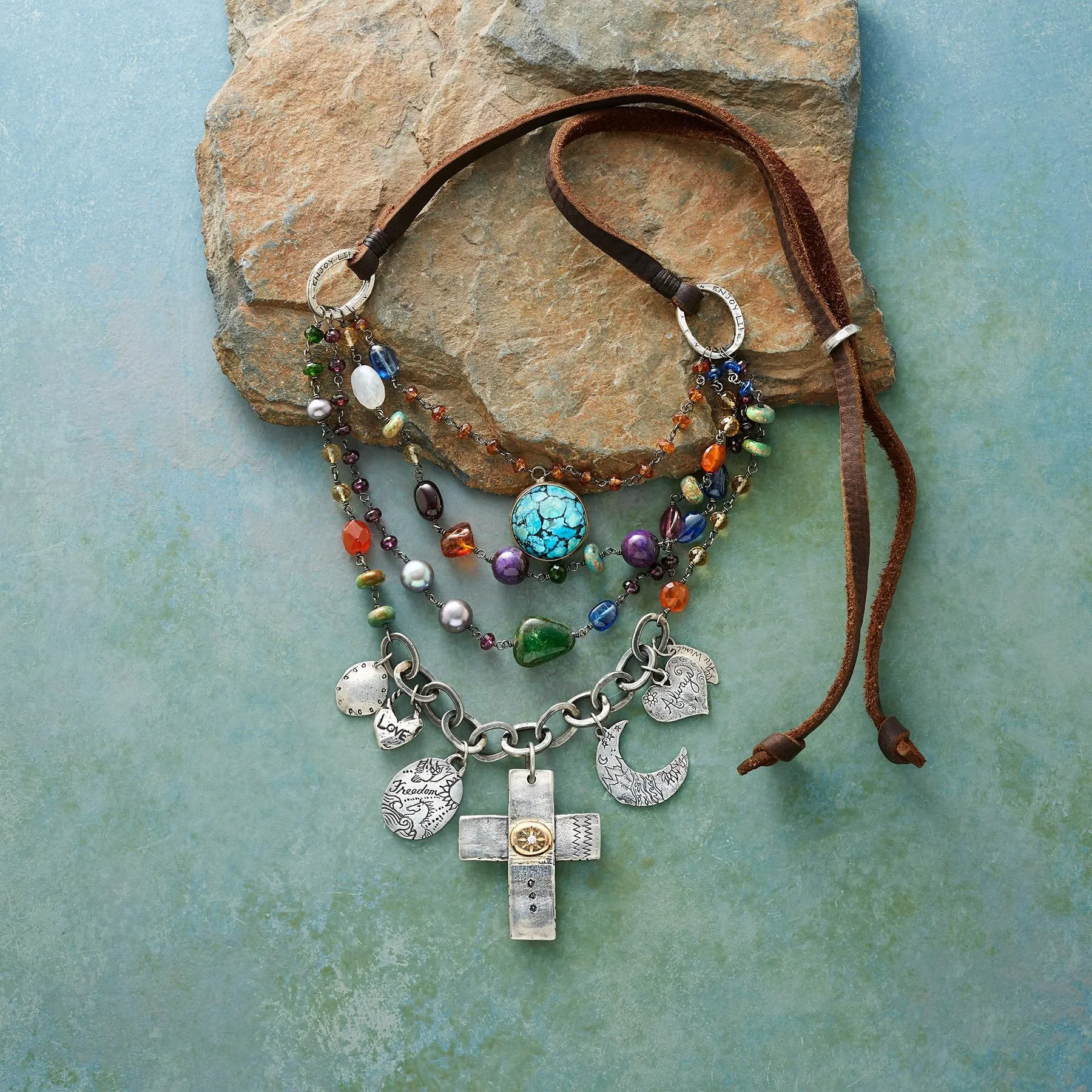 Field Of Flowers Necklace