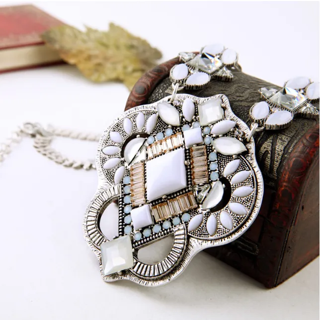 Garbo Bib Statement Necklace