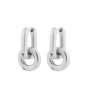 Halo Earrings Steel