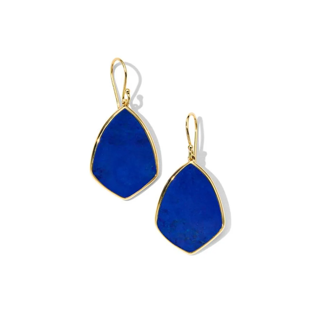 Ippolita 18k Yellow Gold Lapis Medium Drop Earrings