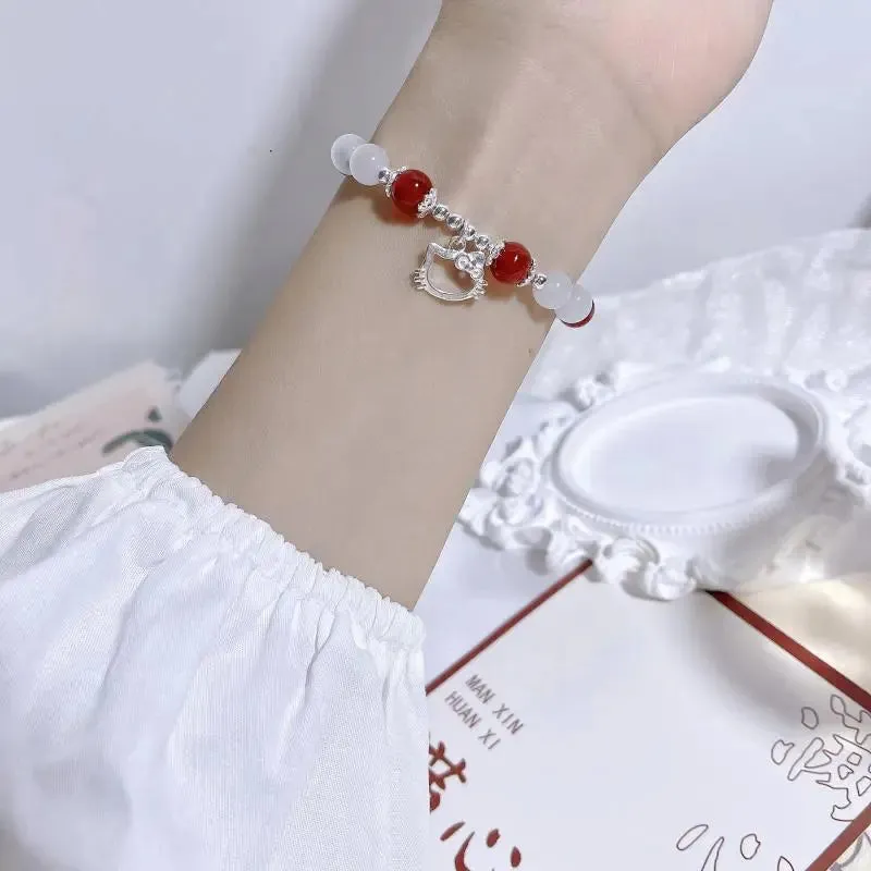 Kitty Red Bracelet