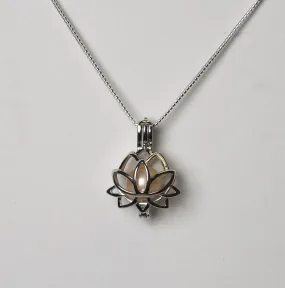 Lotus Cage Necklace