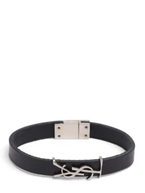 Saint Laurent   YSL leather bracelet 