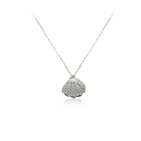 Shell Cubic Zirconia Necklace