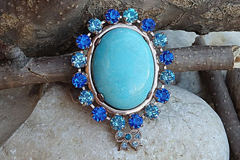 Turquoise  brooch
