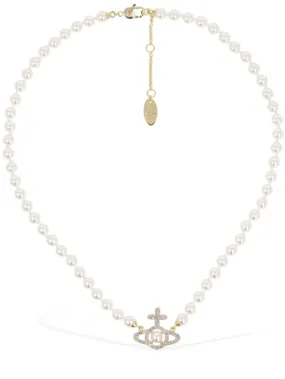 Vivienne Westwood   Olympia faux pearl collar necklace 